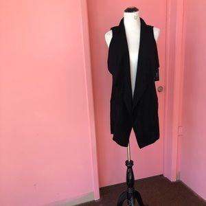 Woman’s faux suede vest